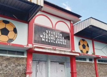 Dianggarkan Rp3 Miliar, Revitalisasi Stadion Warung Jambu Majalengka Mulai Berjalan