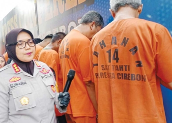 Dua Pengedar Uang Palsu Asal Sleman Ditangkap di Cirebon, 909 Lembar Pecahan Rp100 Ribu Diamankan