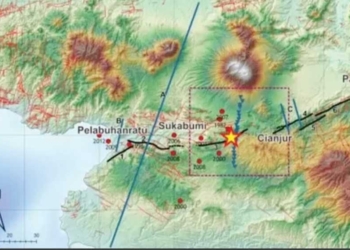 Gempa Bandung Dipicu Sesar Garsela, di Ujung Bentangannya Bertemu Cimandiri, Sesar Purba Paling Aktif dan Berbahaya