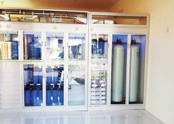 Dinkes Kabupaten Cirebon Pantau Depot Air Isi Ulang