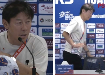 Kecewa Berat atas Kinerja Wasit Ahmed Al Kaf, Shin tae Yong Enggan Terima Jabat Tangan Media Officer Bahrain