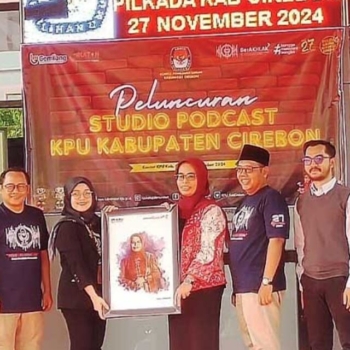 KPU Kabupaten Cirebon Luncurkan Podcast