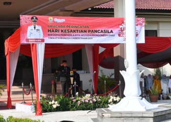 Pemkab Cirebon Gelar Upacara Peringatan Hari Kesaktian Pancasila
