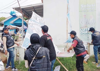 Masa Tenang, Panwascam Gebang Cirebon Sterilkan APK, 100 persen Klir