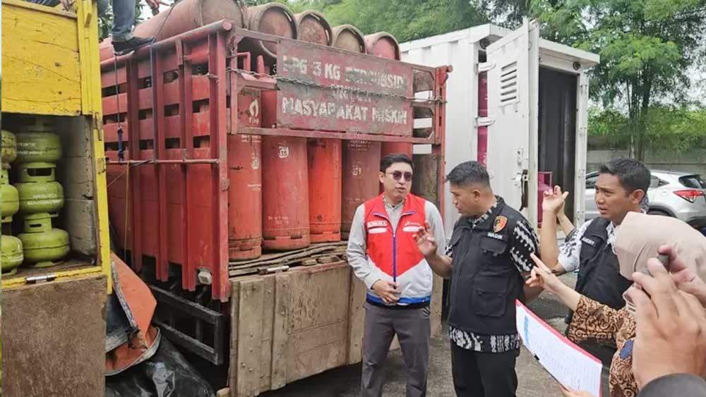Pertamina Kecolongan, Ribuan Gas Elpiji Dioplos di Tengah Hutan Cikawung Indramayu
