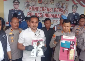 Polisi Ringkus 6 Komplotan Curanmor di Indramayu