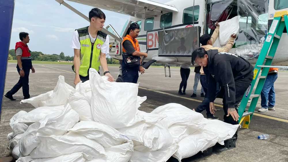 BNPB Modifikasi Cuaca di Sukabumi, Tebar 50 Ton Garam di Langit, Konsentrasi Hujan Dipecah