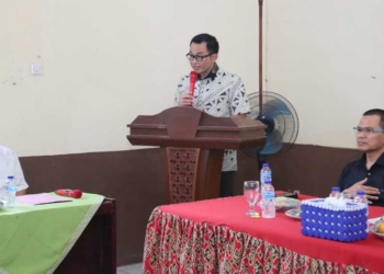 Evaluasi, Pj Bupati Cirebon Tegaskan Pemkab Bakal Tindak Kontraktor SMPN 1 Talun