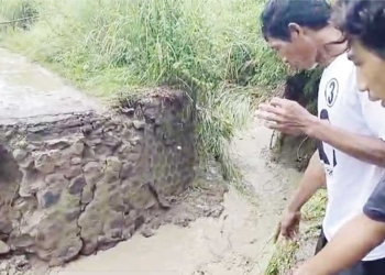 Jalan Penghubung di Kecamatan Sedong Cirebon Terputus, Ribuan Warga Dua Desa Terancam Terisolir