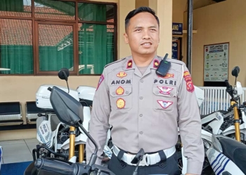 Jalur Perbatasan Cukup Berat, Jelang Nataru, Satlantas Polresta Cirebon Lakukan Persiapan