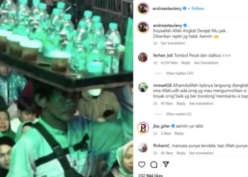 Andre Taulany Doakan Bapak Pedagang Es Teh yang Dihina Gus Miftah