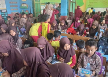 Makan Bergizi Gratis Kembali Sasar SD di Perbatasan Kabupaten Cirebon