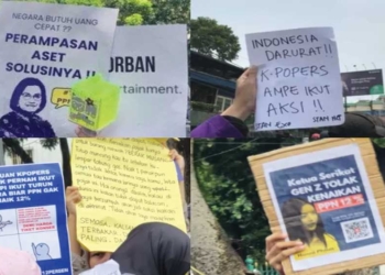 Gen Z dan K Popers Turun ke Jalan Datangi Istana Negara Persoalkan PPN 12 Persen