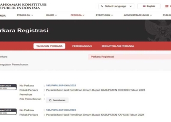 Gugatan Pilbup Cirebon Paslon 04 Diregistrasi MK, KPU Kabupaten Cirebon Siapkan Data dan Kuasa Hukum