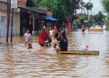 Belasan Desa di 7 Kecamatan di Cirebon Timur Terendam Banjir, Ribuan Warga Terdampak