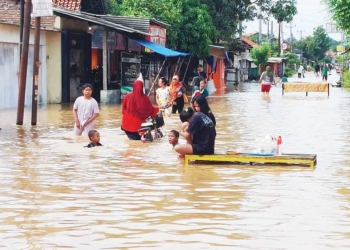 Belasan Desa di Cirebon Timur Rawan Banjir