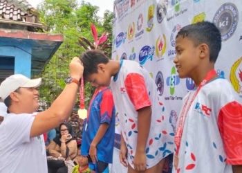 130 Sekolah di Kabupaten Cirebon Ikuti Invitasi Renang 2025, Berikut Pemenangnya