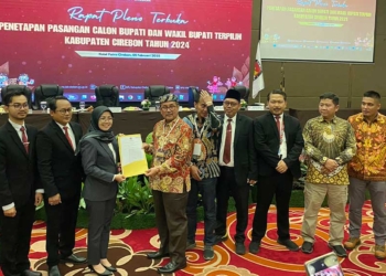 KPU Tetapkan Imron-Jigus Sebagai Bupati dan Wakil Bupati Cirebon Terpilih 