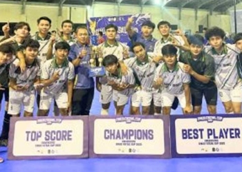 EL-FADH UIN Siber Cirebon Juara Dinus Futsal Cup 2025