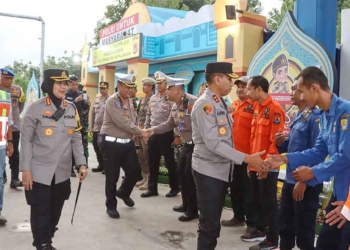 Kapolda Jawa Barat Tinjau Pos Arus Mudik Lebaran 2025 di Palimanan Cirebon