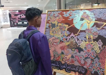 Persembahan Doa Berbalut Seni, Seniman Cirebon Gelar Pameran Tunggal “Munajat Qur’ani”