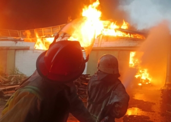 Pabrik Furniture di Tegalsari Cirebon Terbakar, Produk Siap Ekspor Ludes