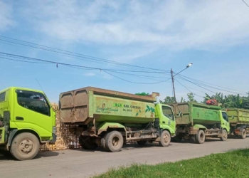 Sampah di TPS Gegesik Kidul Diangkut Bertahap, DLH Kabupaten Cirebon Berencana Bangun TPS 3R