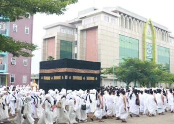 3000 Mahasiswa UIN Siber Cirebon Ikuti Manasik Haji dan Umroh 2025