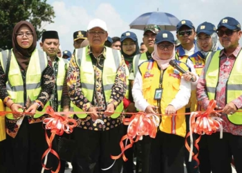 Jembatan Gantung Babakan Losari Cirebon Diresmikan