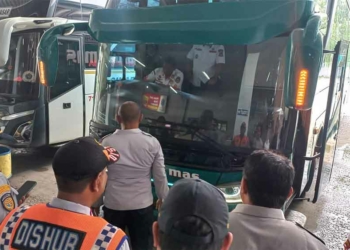 Petugas Temukan Bus di Cirebon Masih Gunakan Klakson Telolet