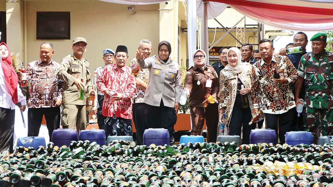 Narkoba dan Knalpot Bising Dimusnahkan