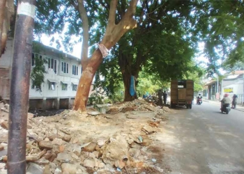 Bangli Lapak PKL Sukalila Cirebon Rata dengan Tanah