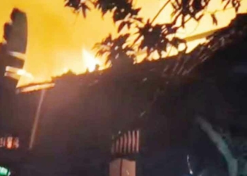 Kebakaran di Cirebon, Rumah Warga Gang Olahraga Klayan Dilalap Api