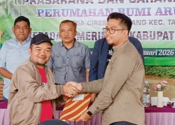 Fasum-Fasos Perumahan Arum Sari Resmi Tercatat di Aset Pemerintah Daerah, Masyarakat Gelar Syukuran