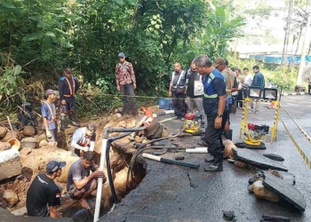 30.000 Pelanggan PDAM Kota Cirebon Terdampak Imbas Pecahnya Pipa Transmisi Utama Tahun 1978 di Plangon