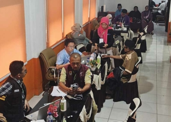 Pemberian Vaksin untuk Calon Haji Kabupaten Cirebon Dimulai