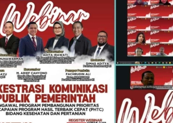 Pranata Humas UIN Siber Cirebon Ikuti Webinar Penguatan Komunikasi Publik Pemerintah
