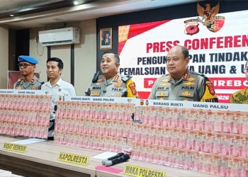 Jelang Idulfitri, Peredaran Rp12 Miliar Uang Palsu di Cirebon Terungkap, Polisi Amankan 1 Tersangka