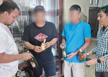 Operasi di Cirebon, Polisi Sita 363 Botol Miras